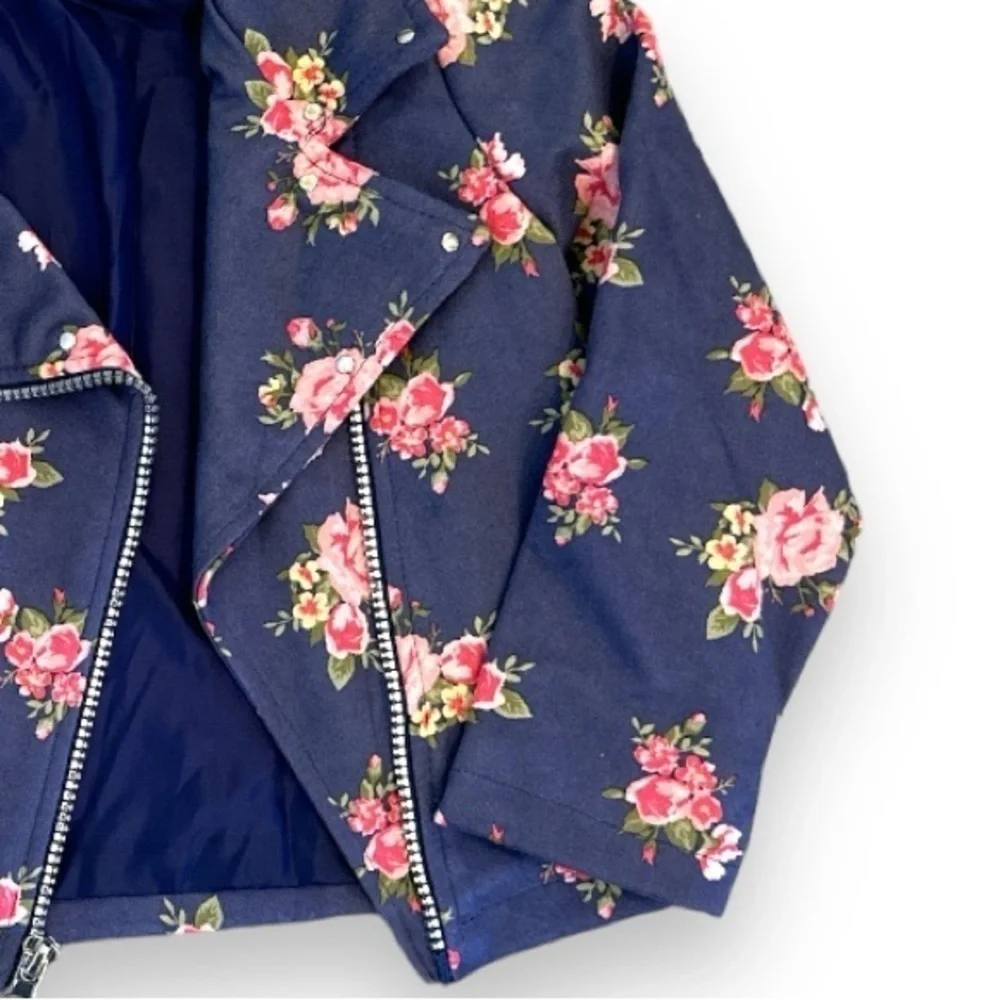 Floral Motor Jacket